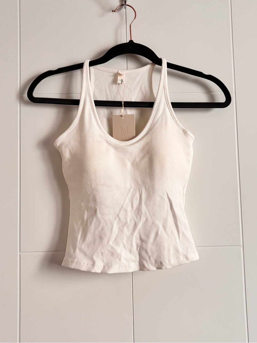 Padded Women's Racerback Tank Top - Picture 2 of 4
